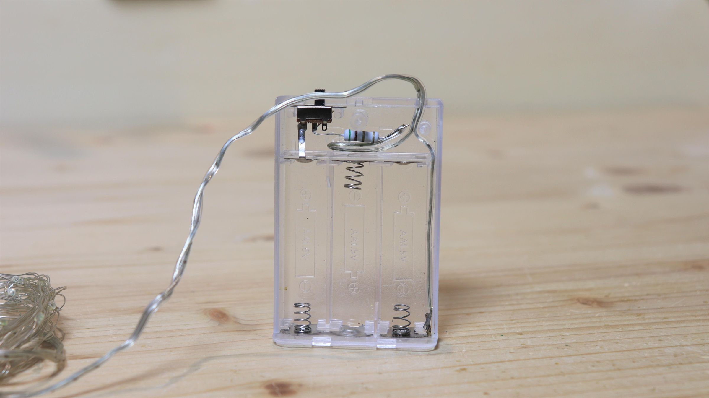 From Batterypowered to USB Christmas Lights 6 Steps (with Pictures) Instructables