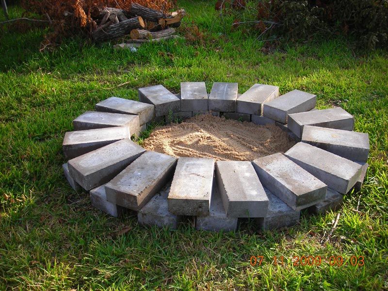Build a Fire Ring or Pit