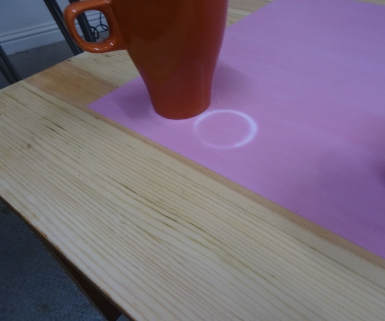 Heat Sensitive Colour Change Table