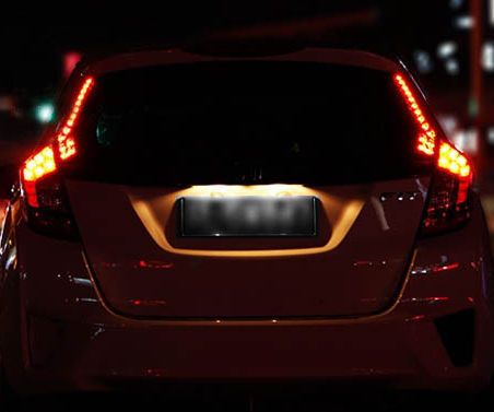 Honda FIT LED Rear Pillar Lights Installation