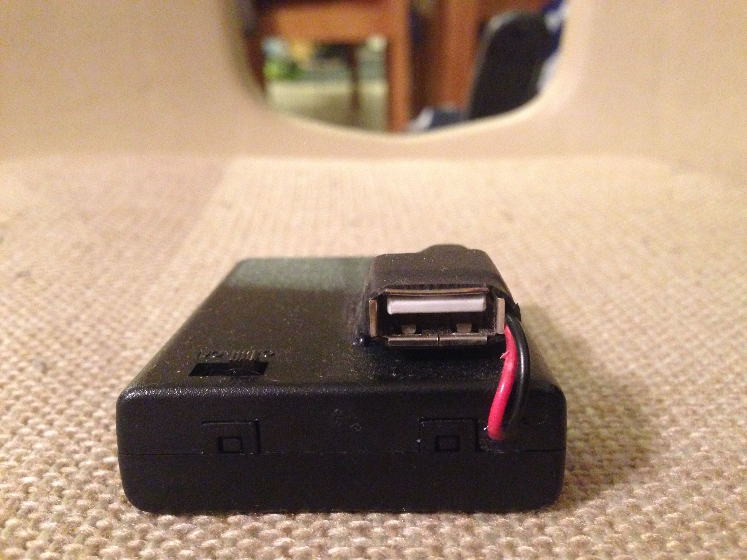 Glove Box Gadget Mini Cellphone Charger