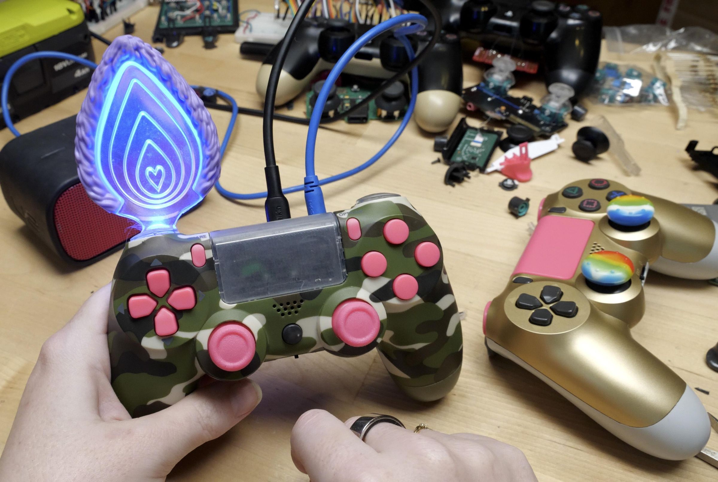 Music Sequencer in a PS4 Controller