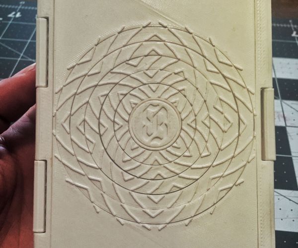 Cryptex Lock Notebook