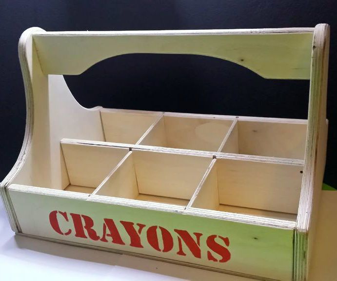 Crayons Carrying Tote
