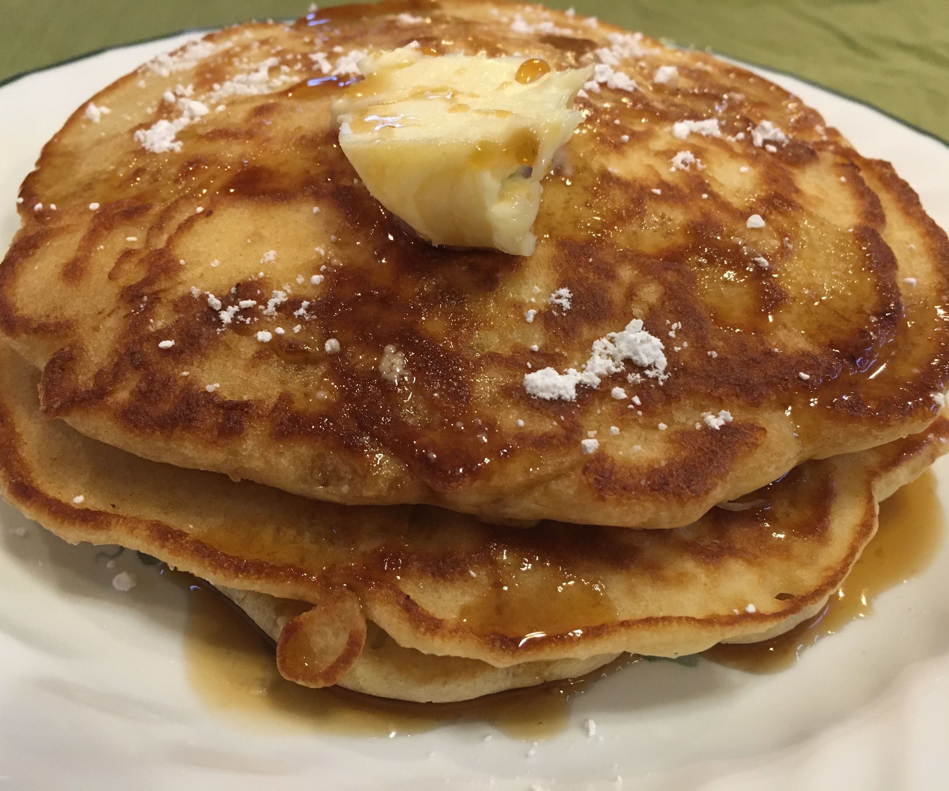 Old-Fashioned Snow Pancakes (and a Sourdough Snow Pancakes Variation)