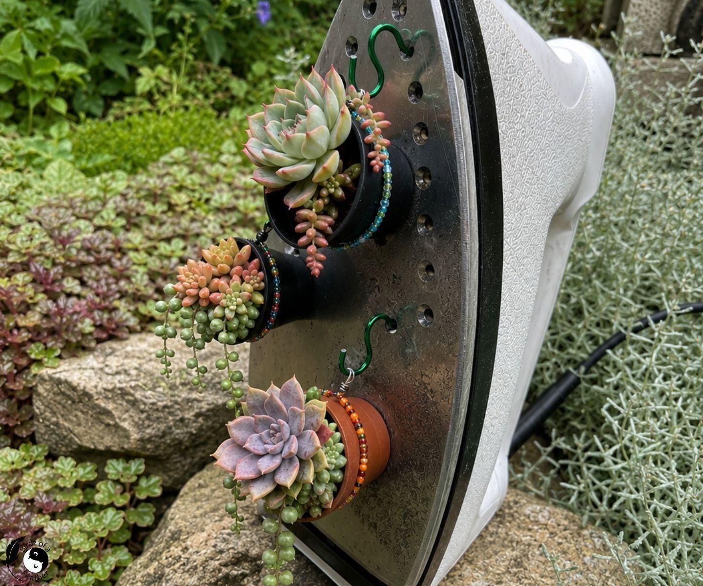 How to Turn a Trashed Iron Into a Treasured Planter