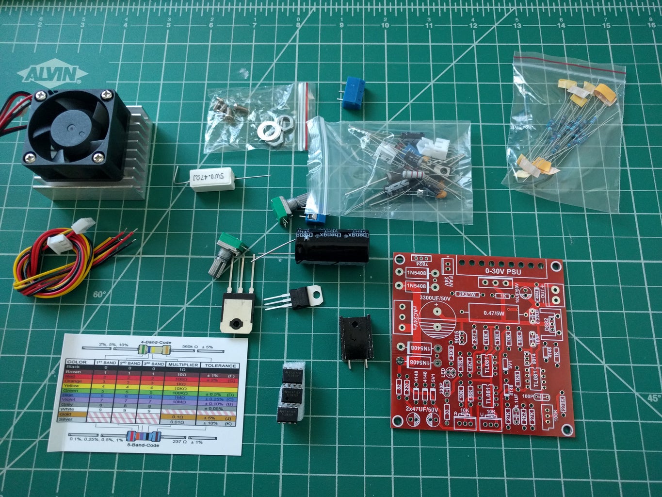 Power Supply Circuit Kit Assembling