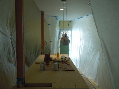 PREP FOR PAINT AND SPRAY