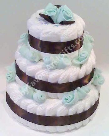 How to make diaper cakes