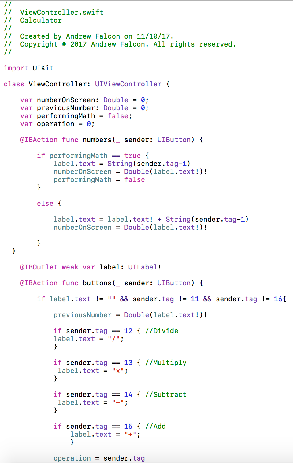 How to Make a Calculator in Xcode Using Swift : 9 Steps - Instructables