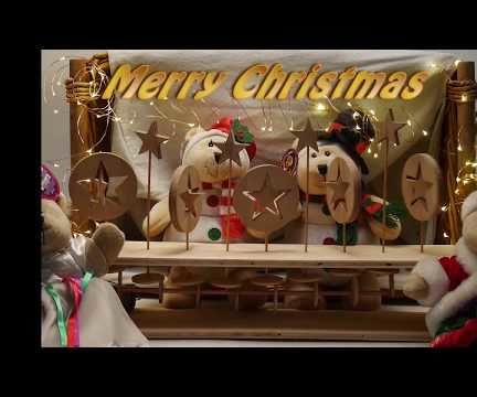 Simple Christmas Automata Ornament