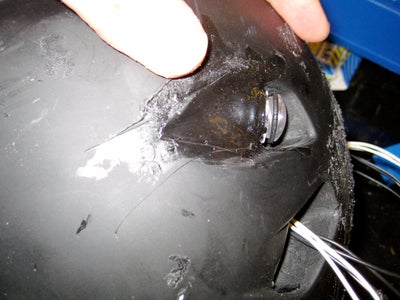 Install LED Mounts in Helmet