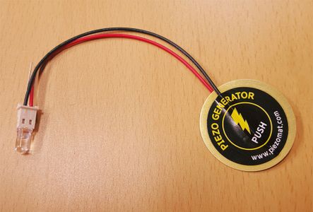 Press the Piezoelectric.