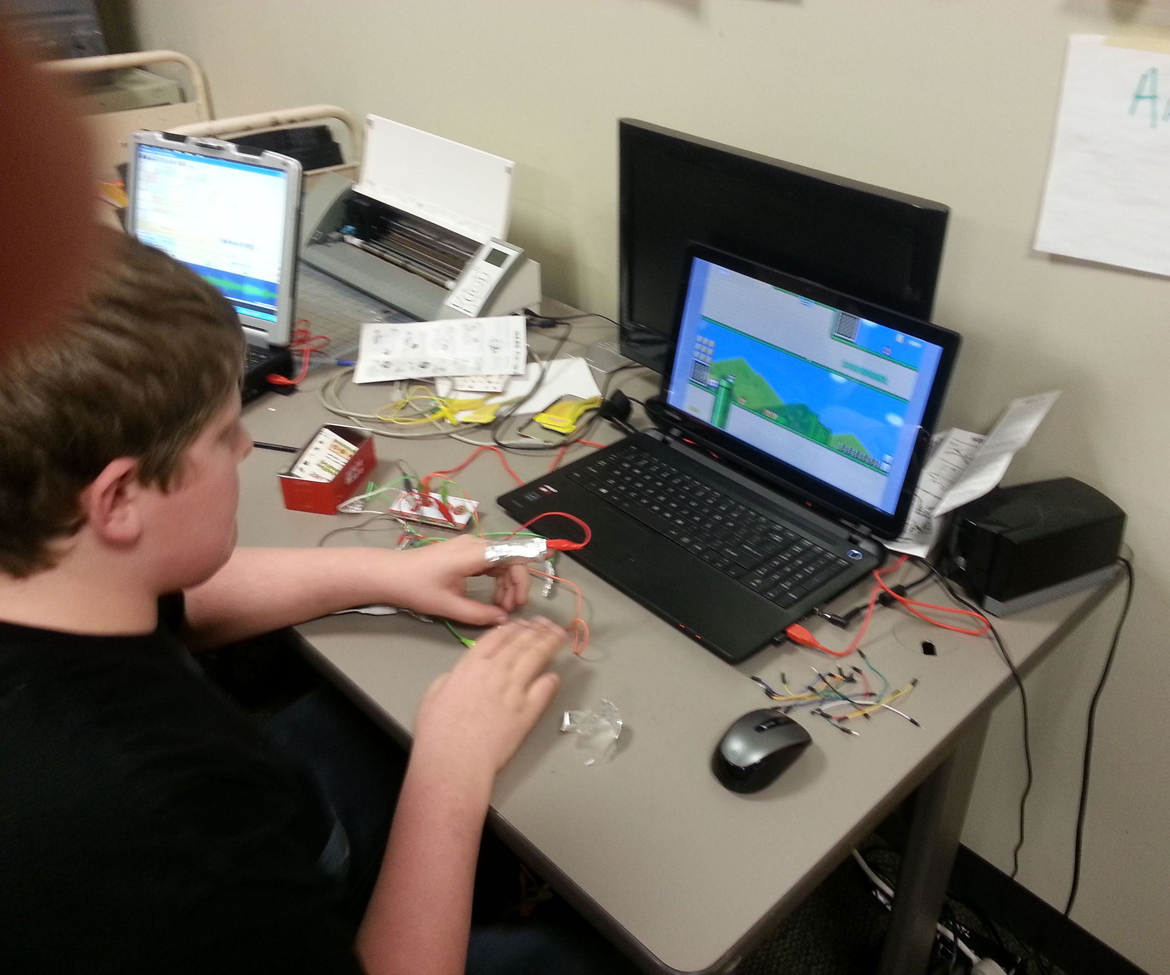 MakeyMakey Build Night -- Target Practice