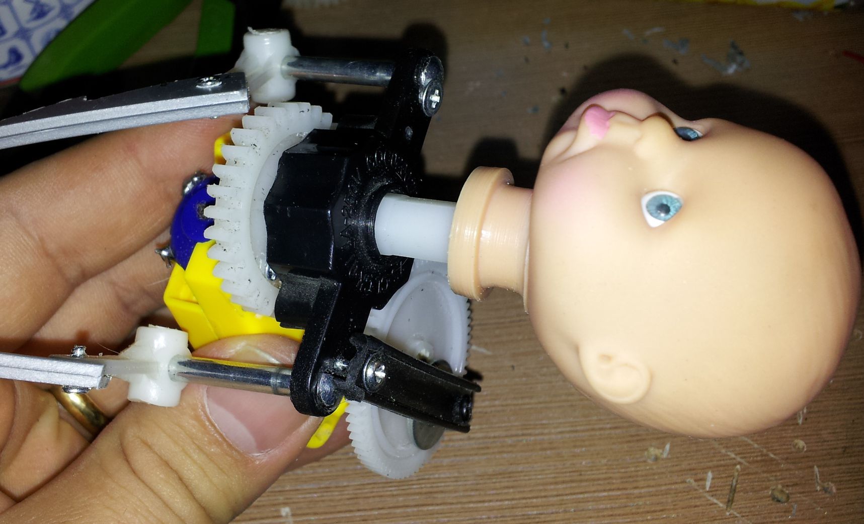 Creepy Mechanical Baby (Made From Broken Toys) : 9 Steps (With Pictures) -  Instructables