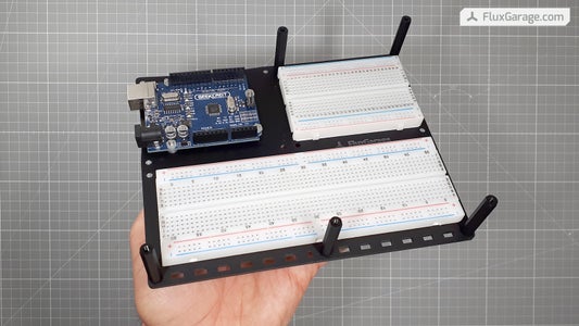 Tinkerer's Baseplate - Arduino + Breadboard(s) + Periphery Holder : 5 ...