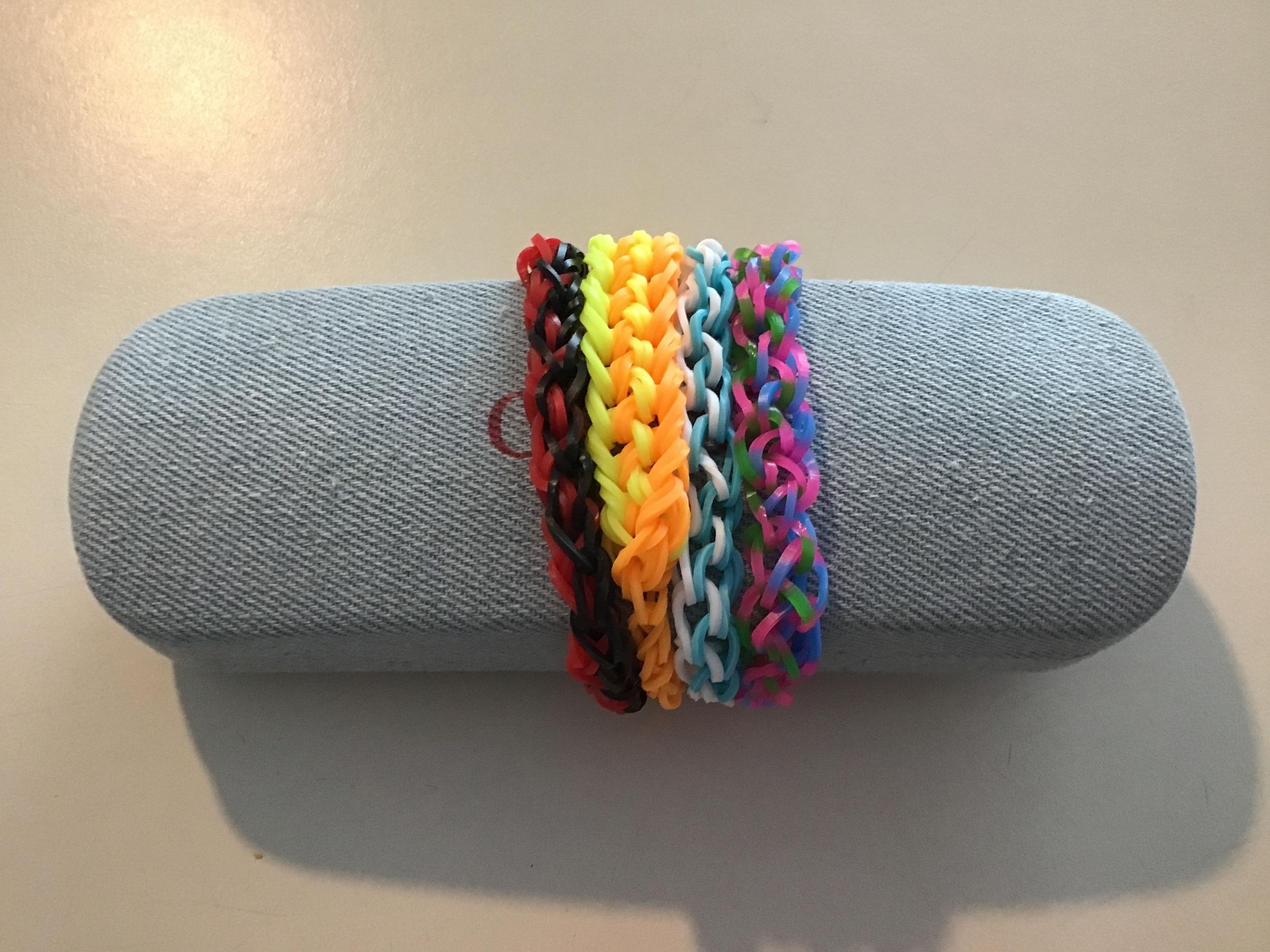 Rainbow Loom Taffy Braid Bracelet 14 Steps Instructables