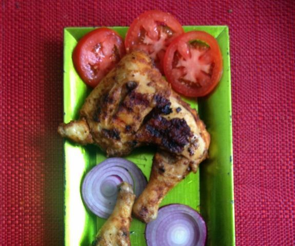 Spicy Grilled Chicken Legs