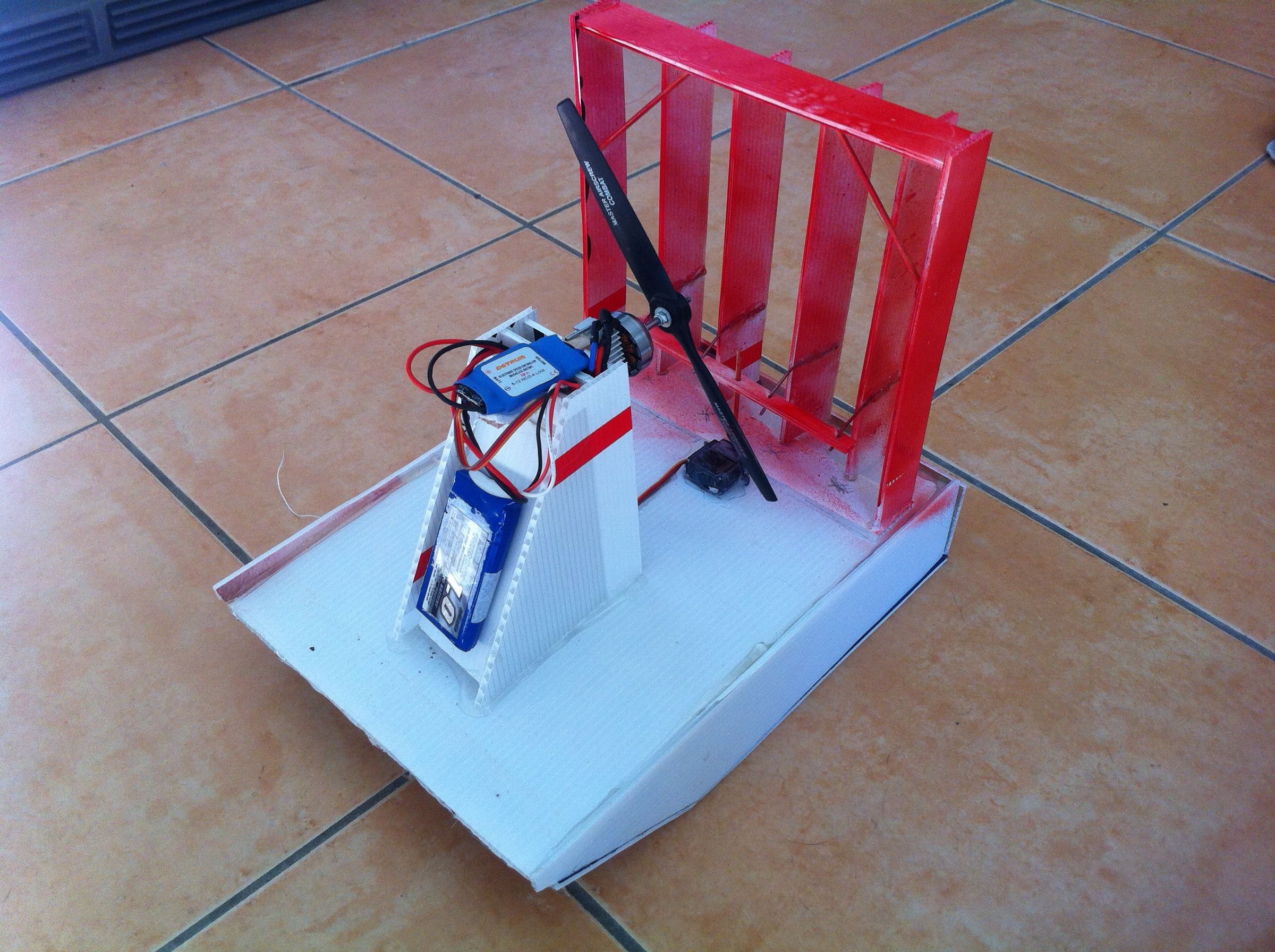 Coreflute RC Airboat