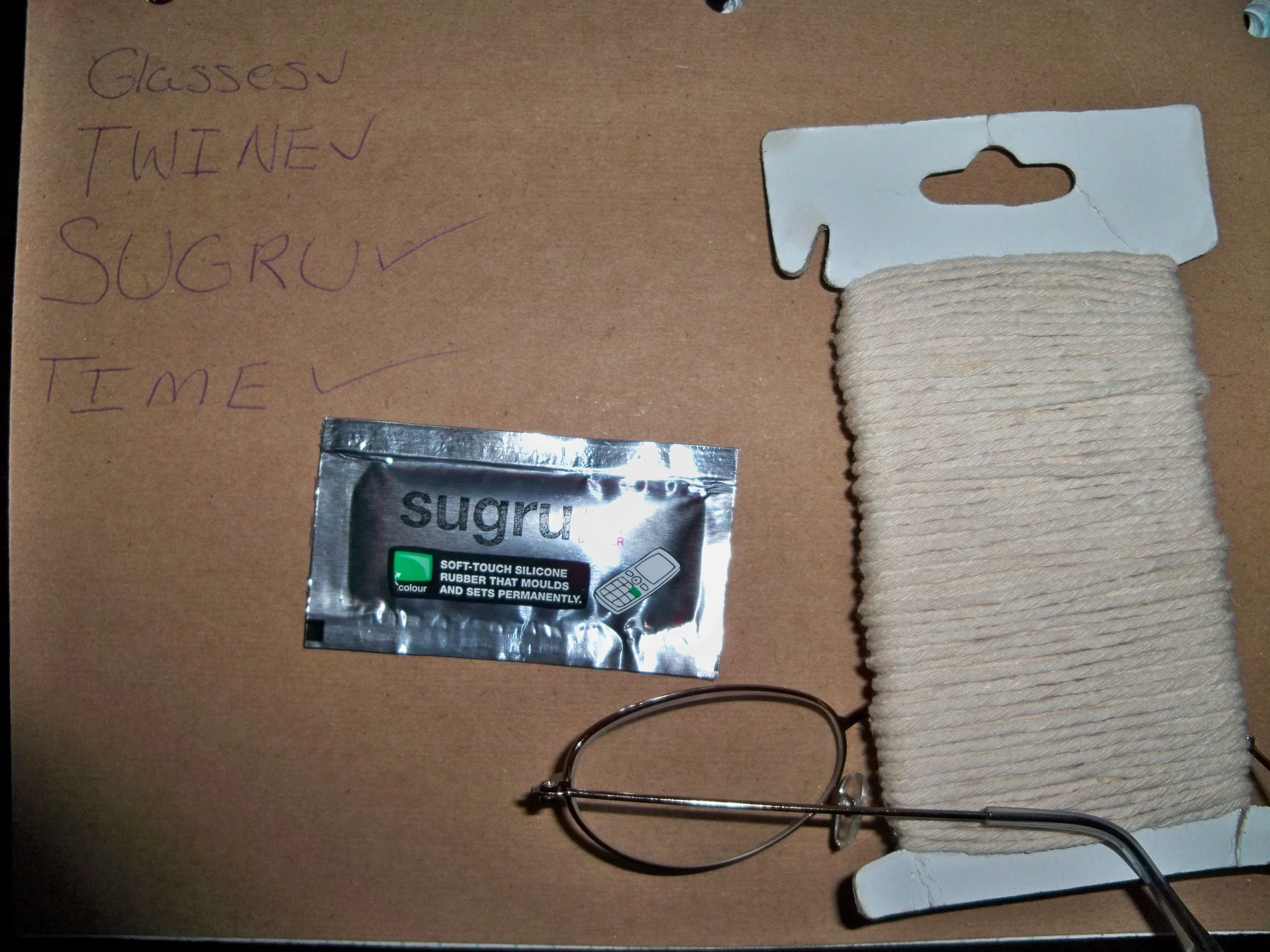 Emergency Glasses Repair Using Sugru 4 Steps Instructables