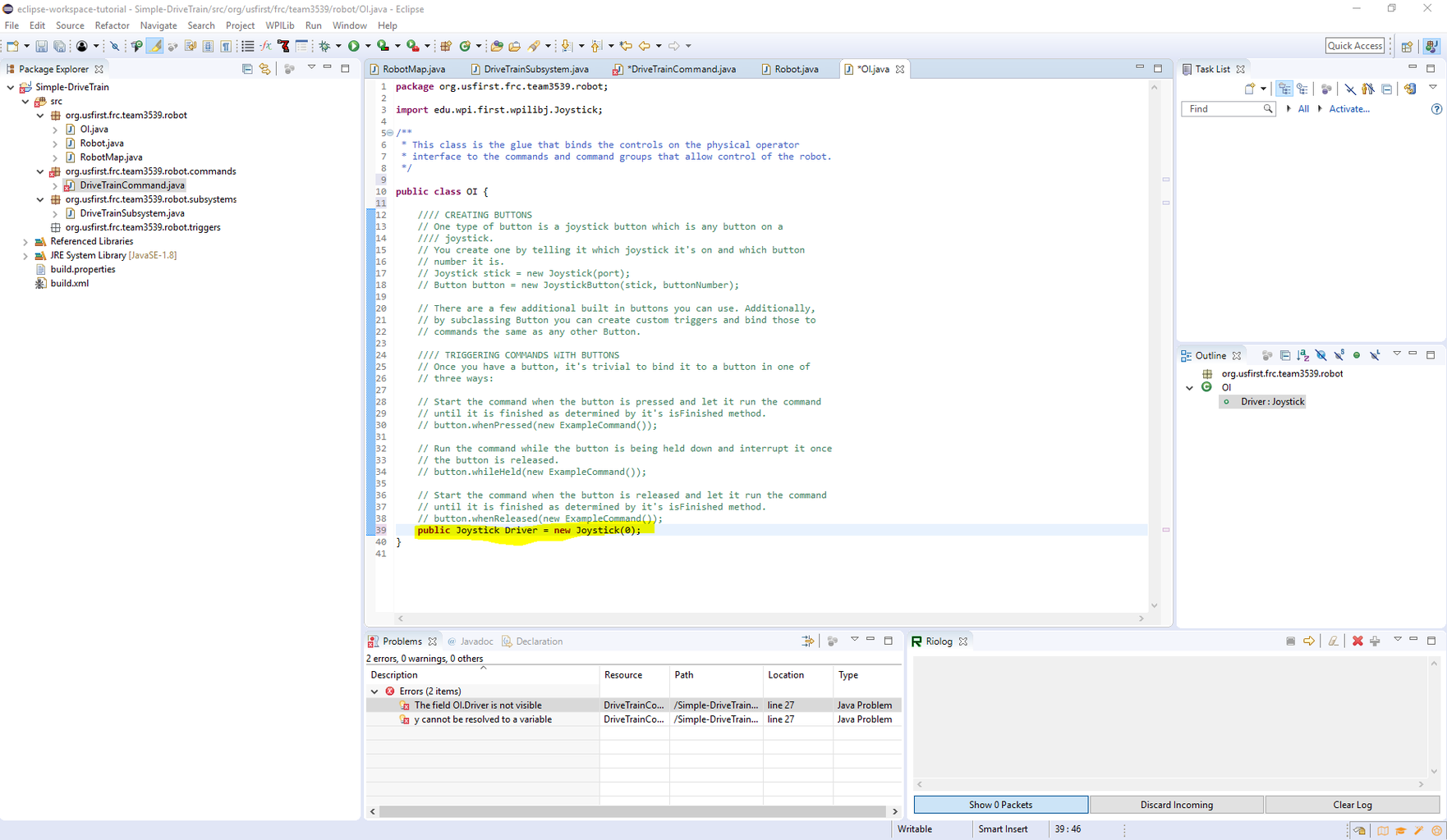 How to Write a Simple Drivetrain for FRC (Java) : 12 Steps (with ...