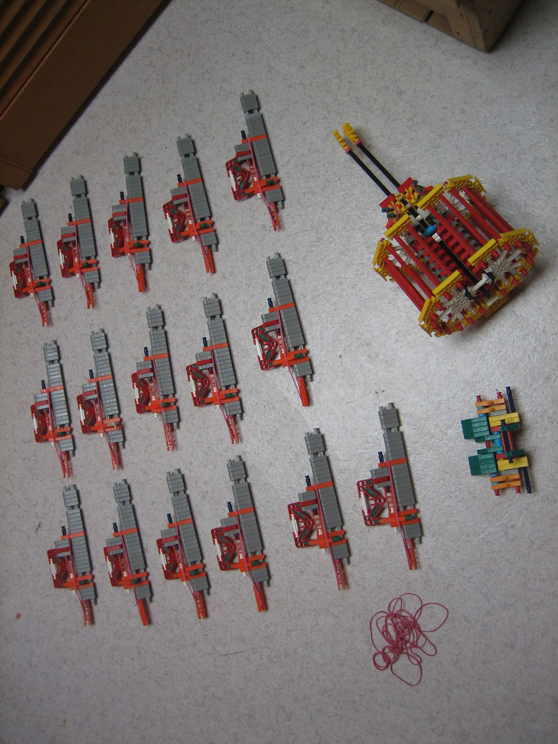 Knex Machine Gun 155 Balls 16 Steps Instructables