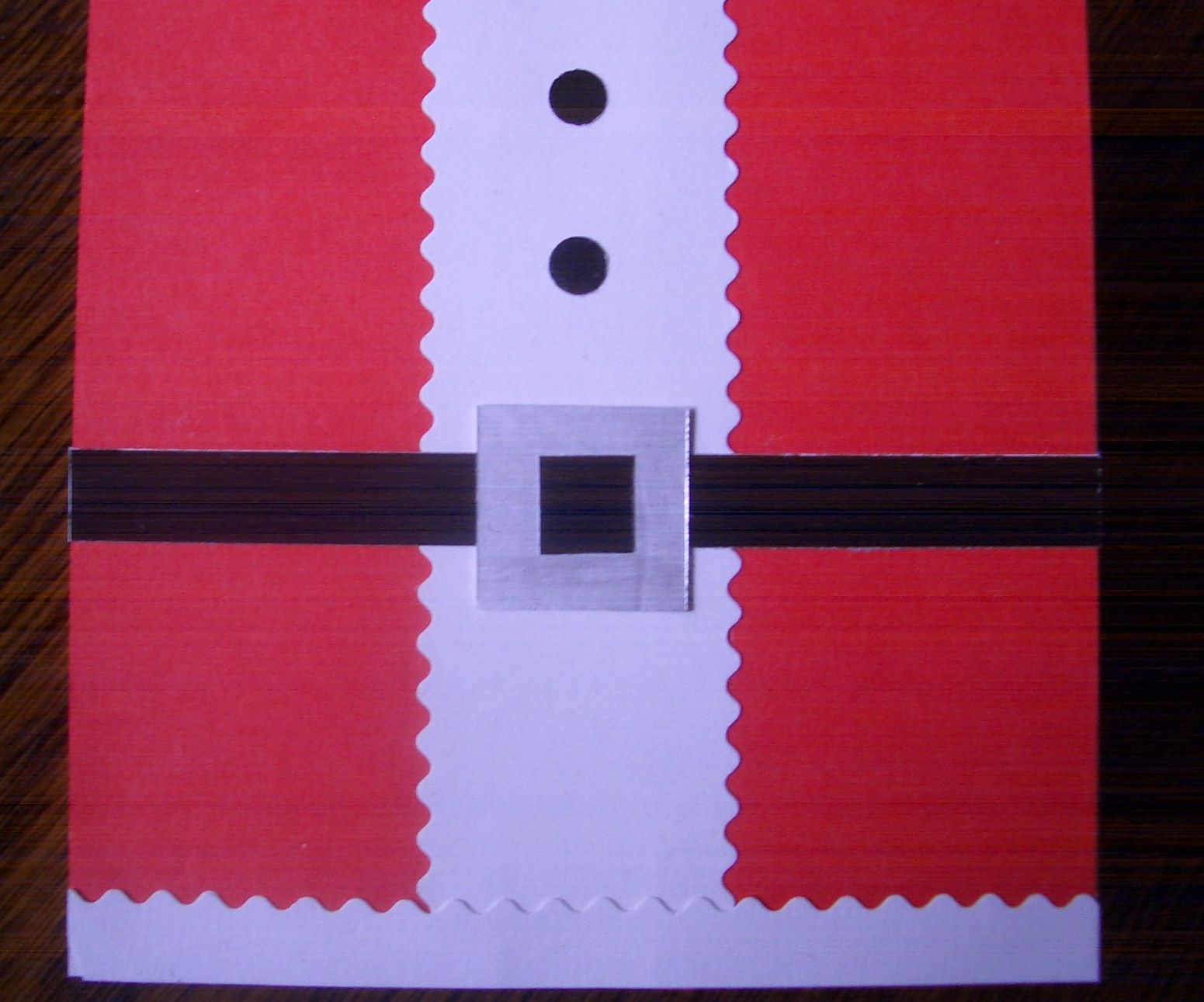 Santa Gift Card Holder