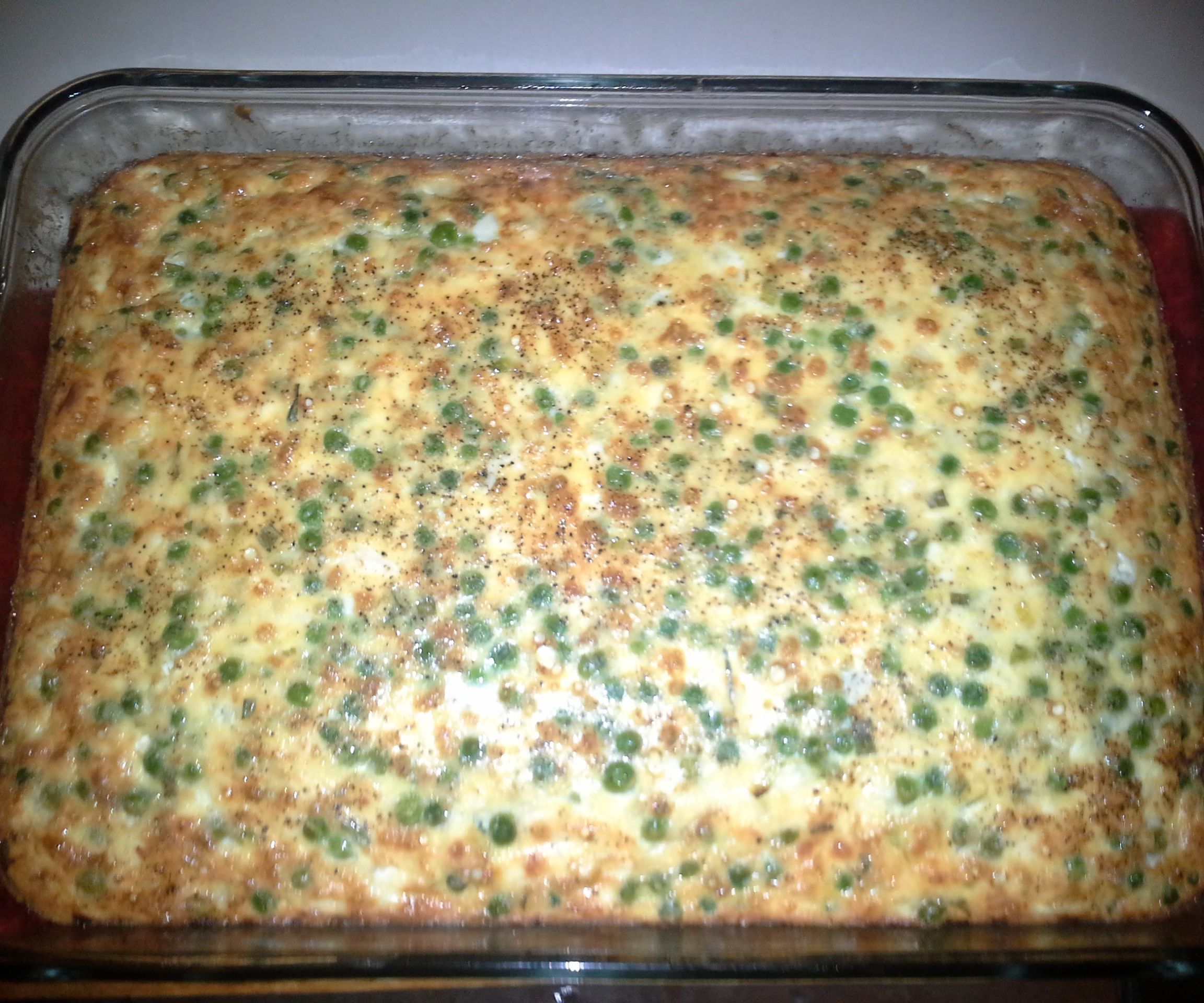 Oven Fritata, crustless quiche, Savory egg pie