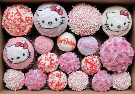 Hello Kitty Cupcakes