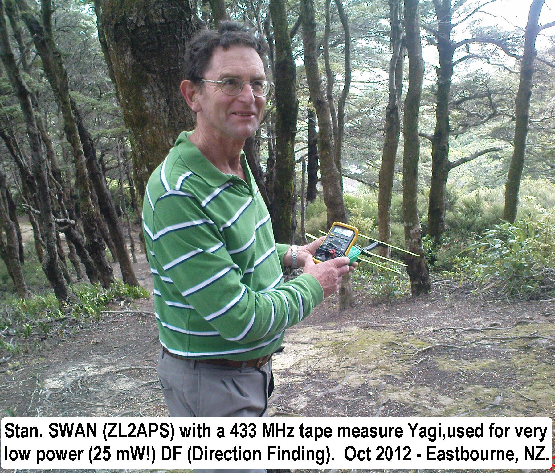 433 MHz Tape Measure Antenna -suits UHF Transmitter Tracking!