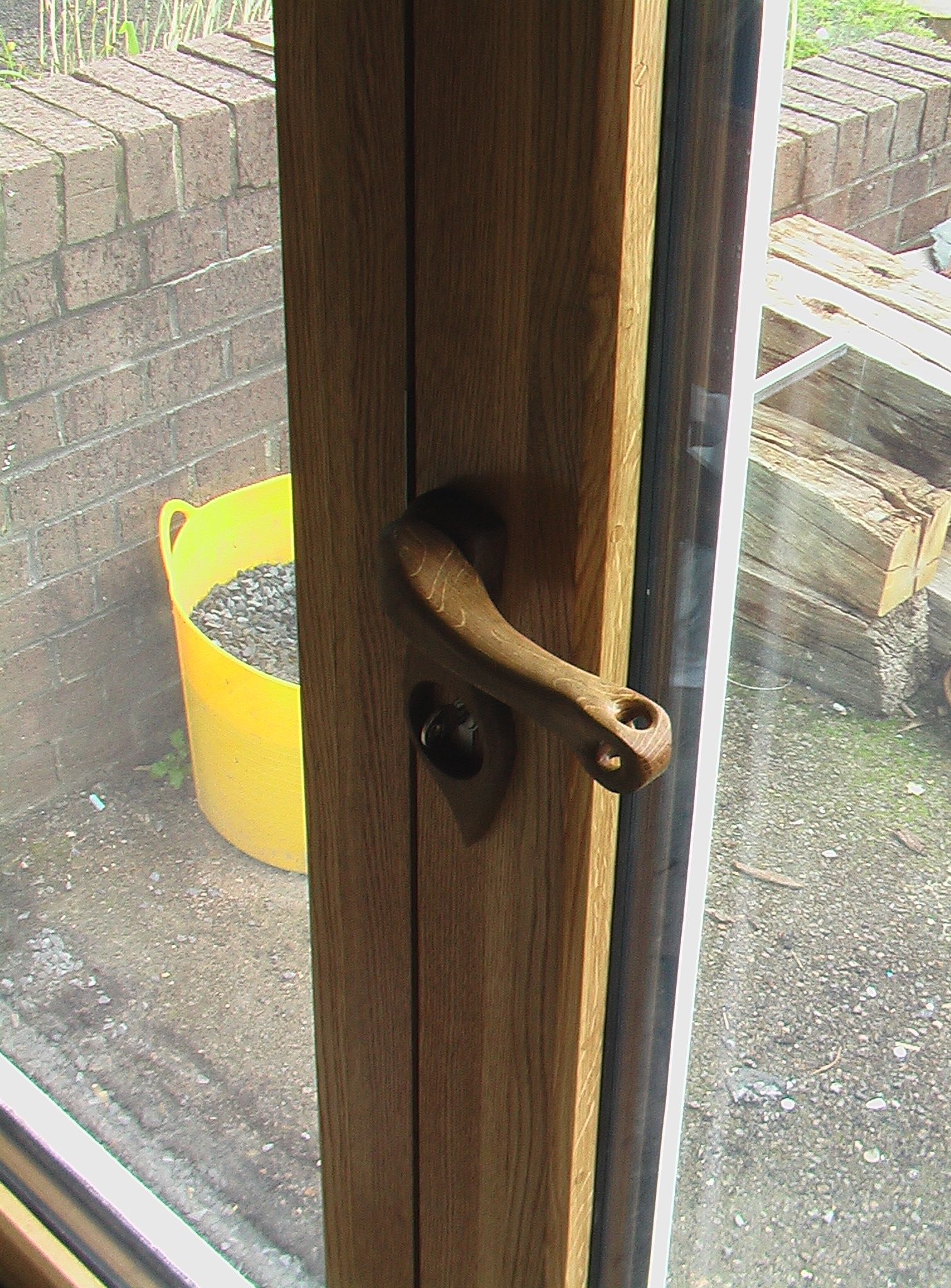 Making Composite Oak Triple Glazed French Doors