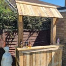 Garden Pallet Bar