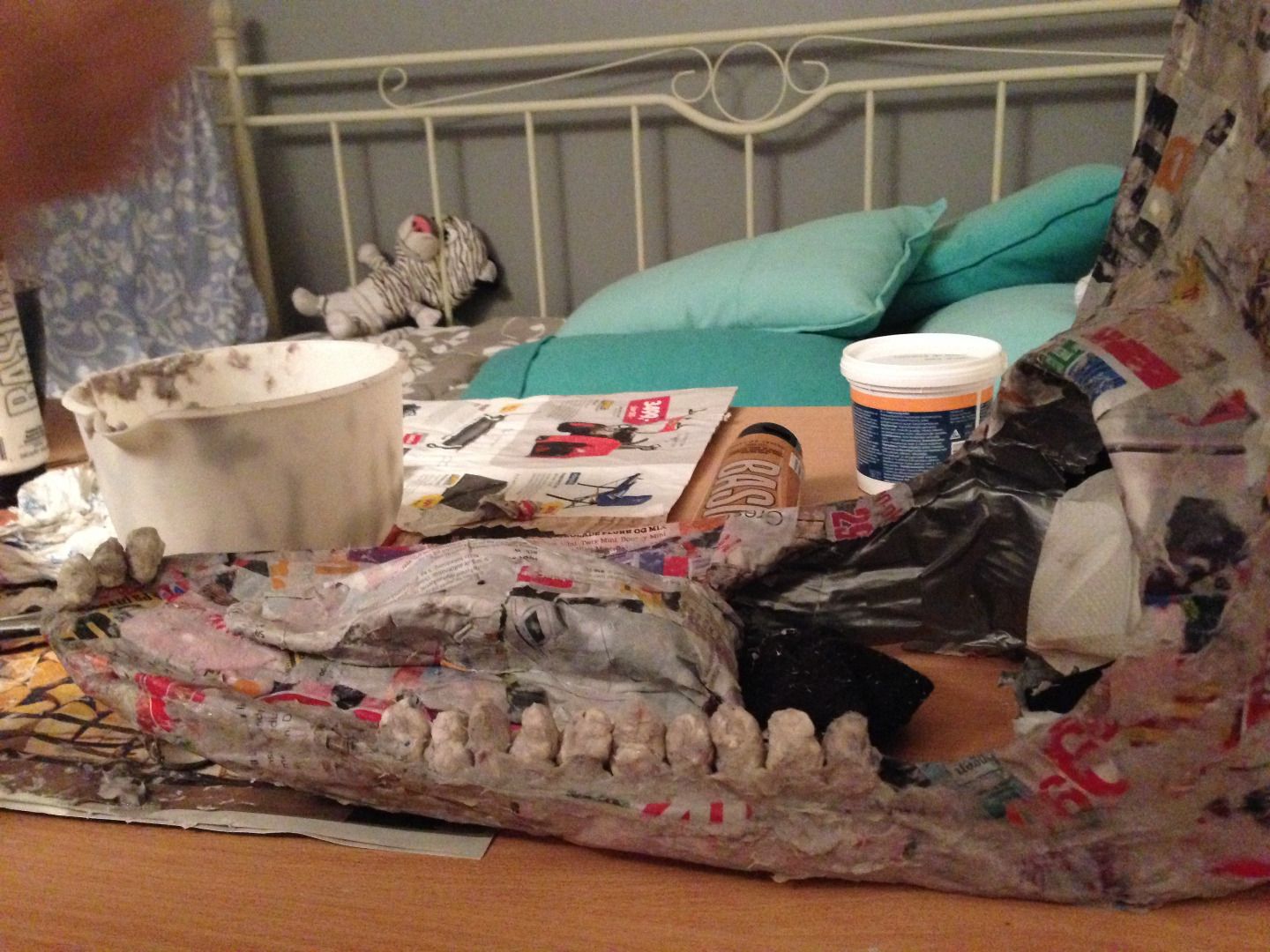 Beetlejuice,The Maitlands, Paper Mache 7 Steps (with Pictures
