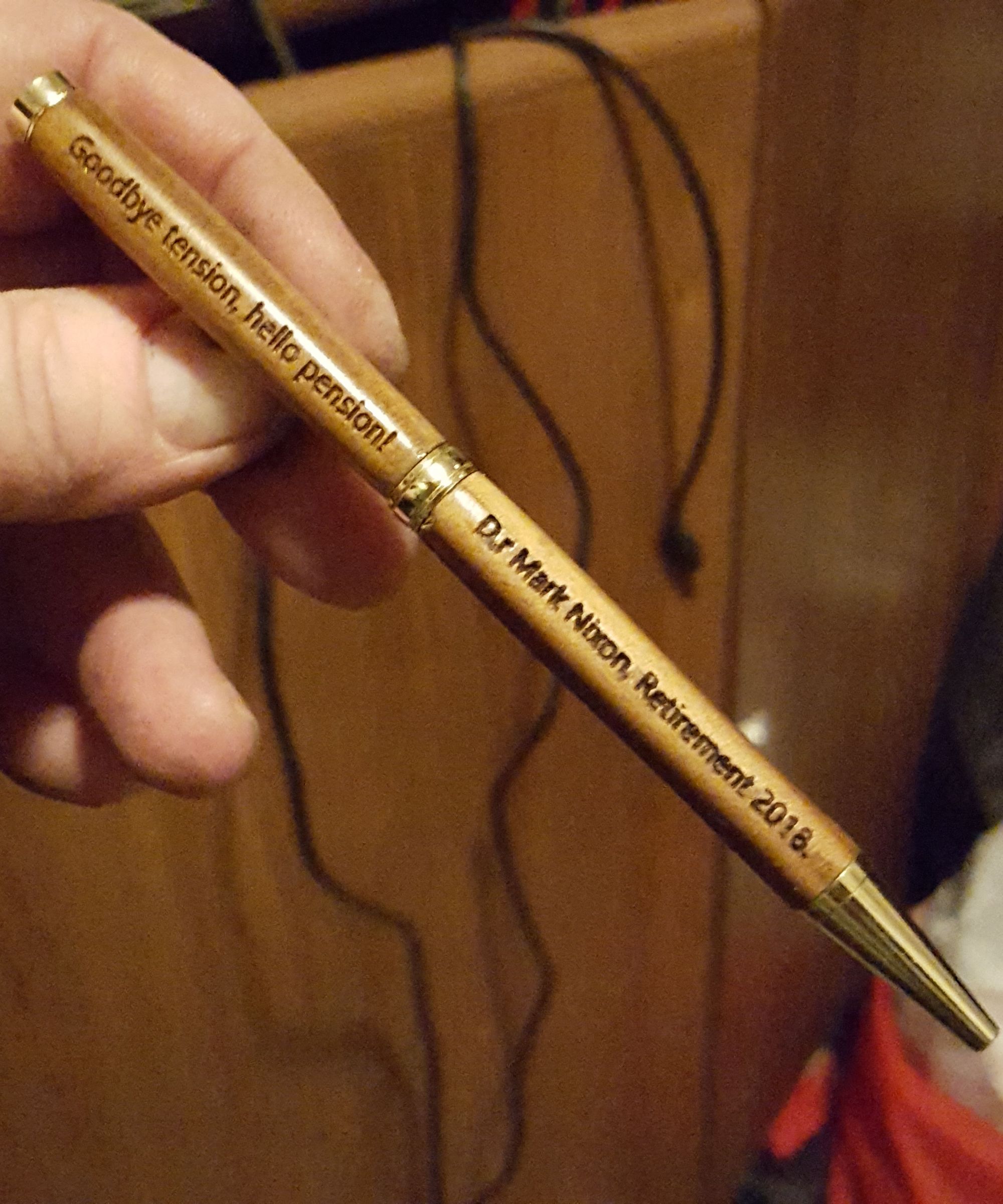 Pen & Pencil, Letter Opener (Still a Work in Progress)