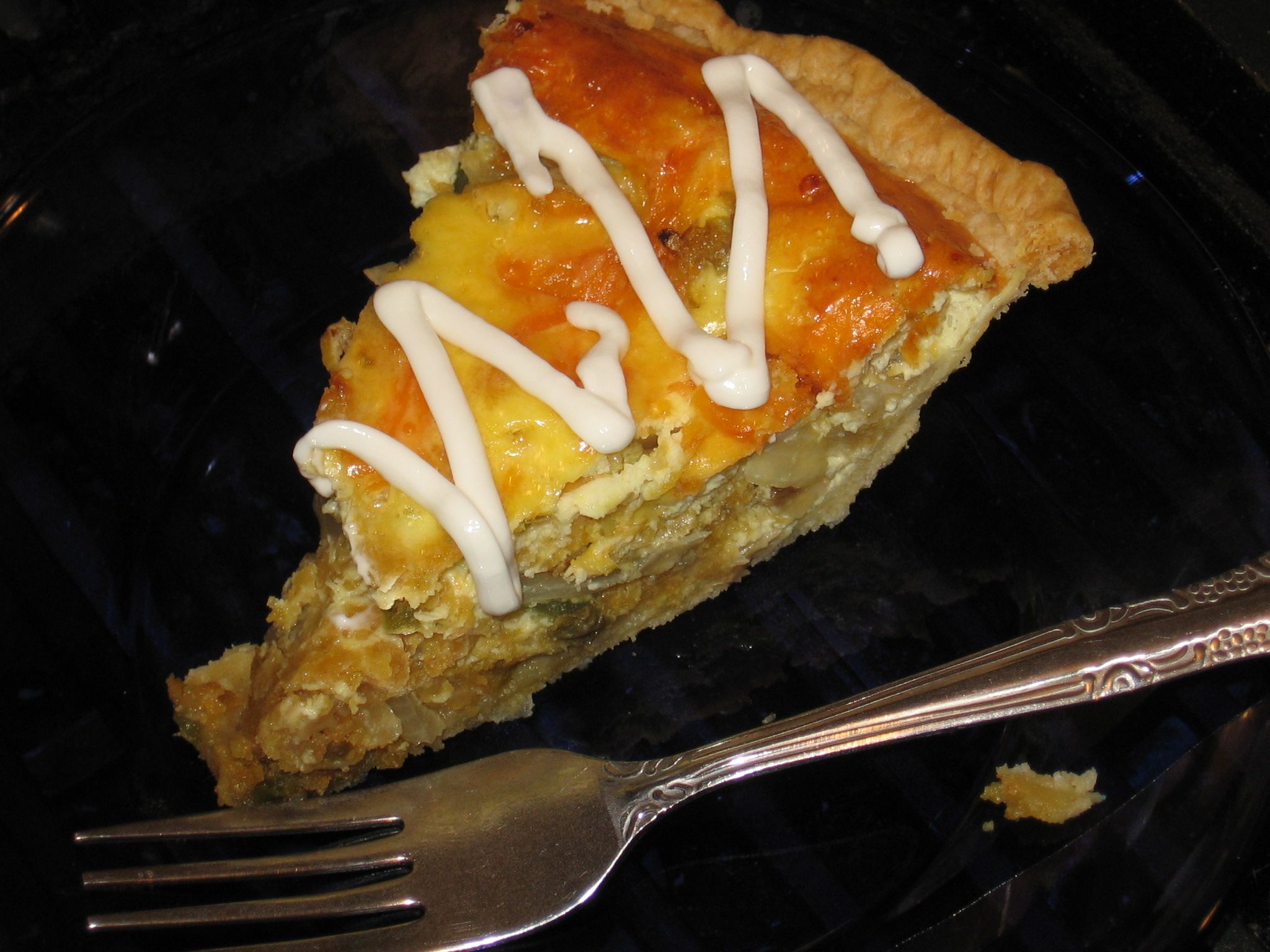 Dorito and Onion Pie