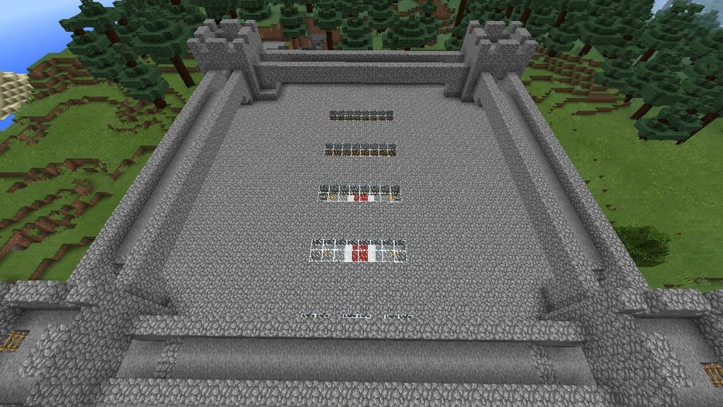 Minecraft Castle Blueprints Step By Step