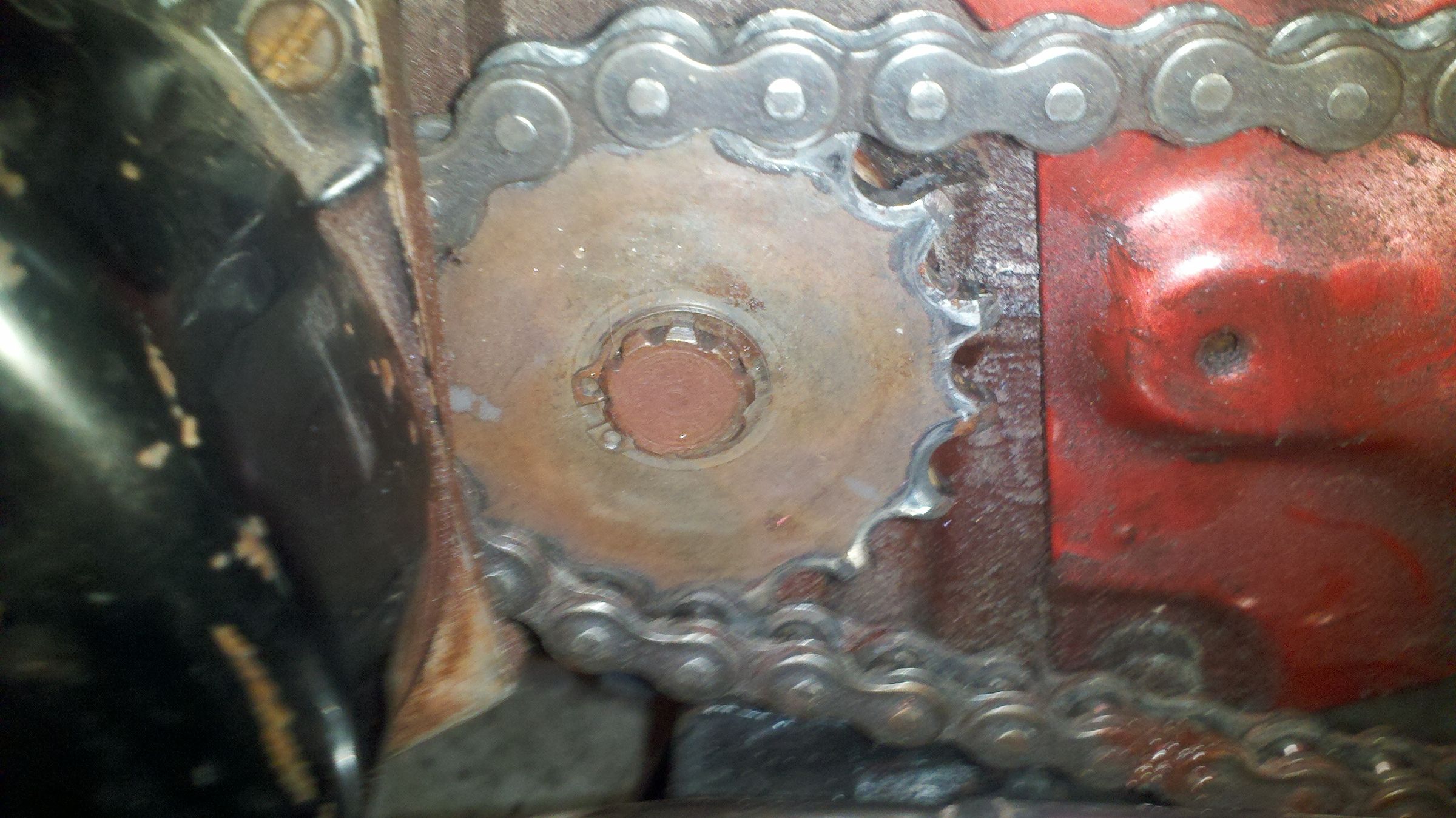 Puch E50 Changing Sprocket