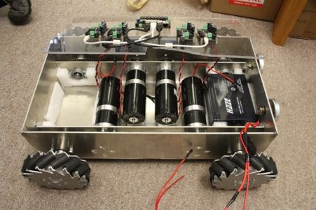 Design and Assembly: ​Chassis, Motors, and Power