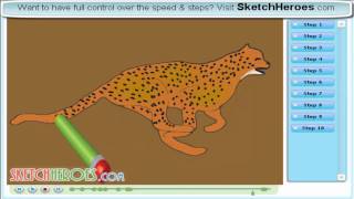 How to Draw a Cheetah
