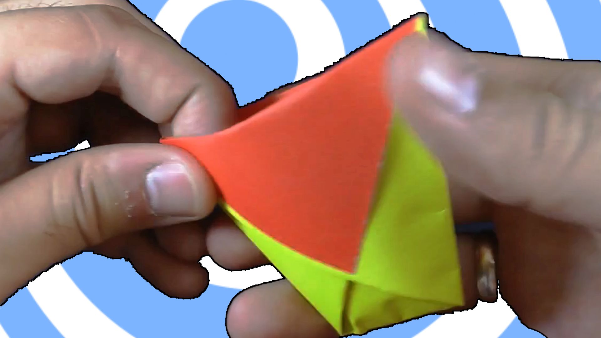 Easy Origami Cup - Video Tutorial