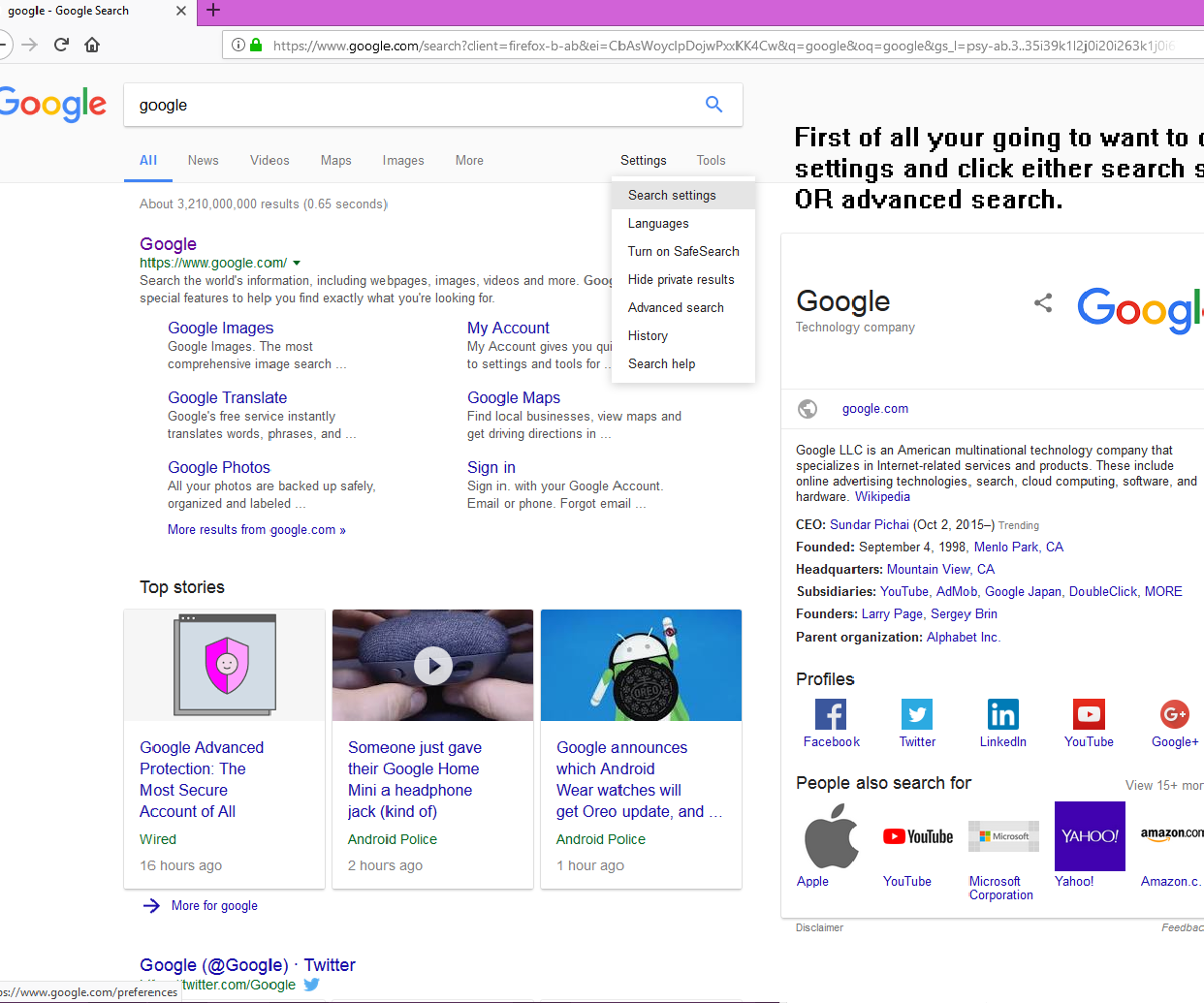 How to Find Really Specific Results on Google.