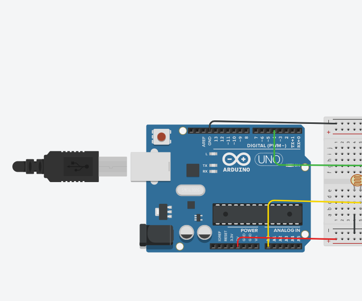 Arduino Light Intensity Lamp