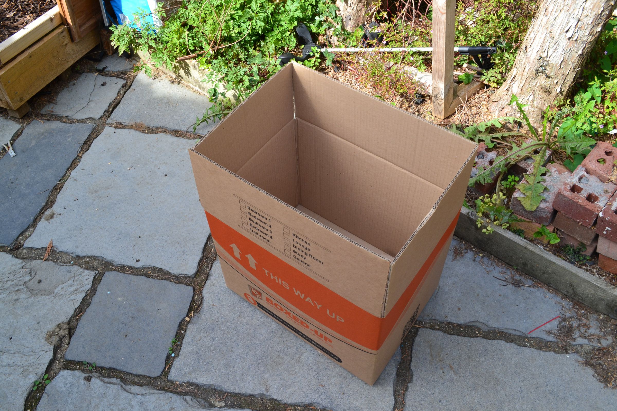 Invue Cardboard Box Canvas Re-inforced Cardboard Storage Box : 5 Steps (with Pictures ...