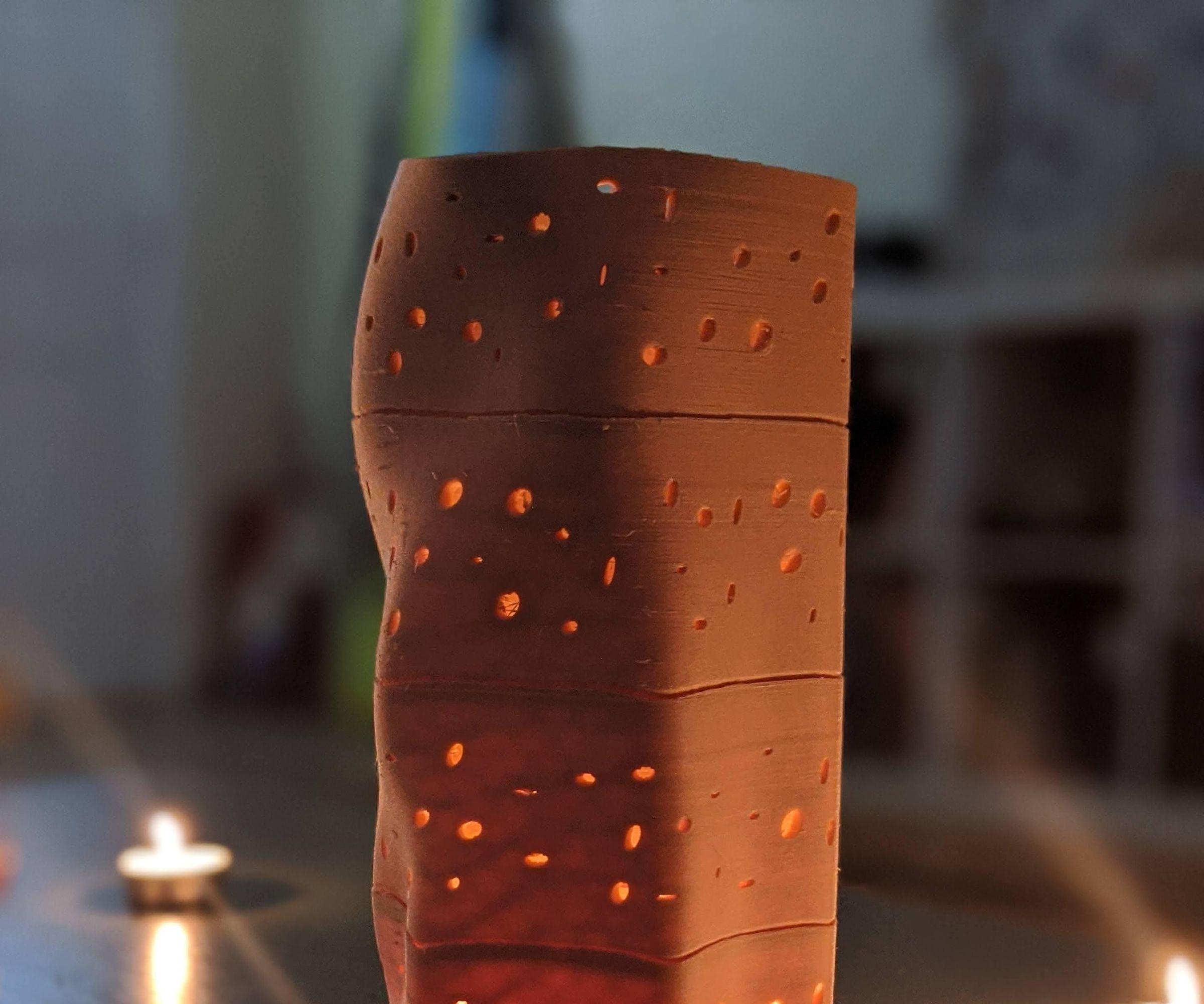 Gaudiesque Stackable Candle Masks