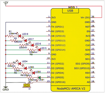 Solder LEDs, Resistors, and Buzzer