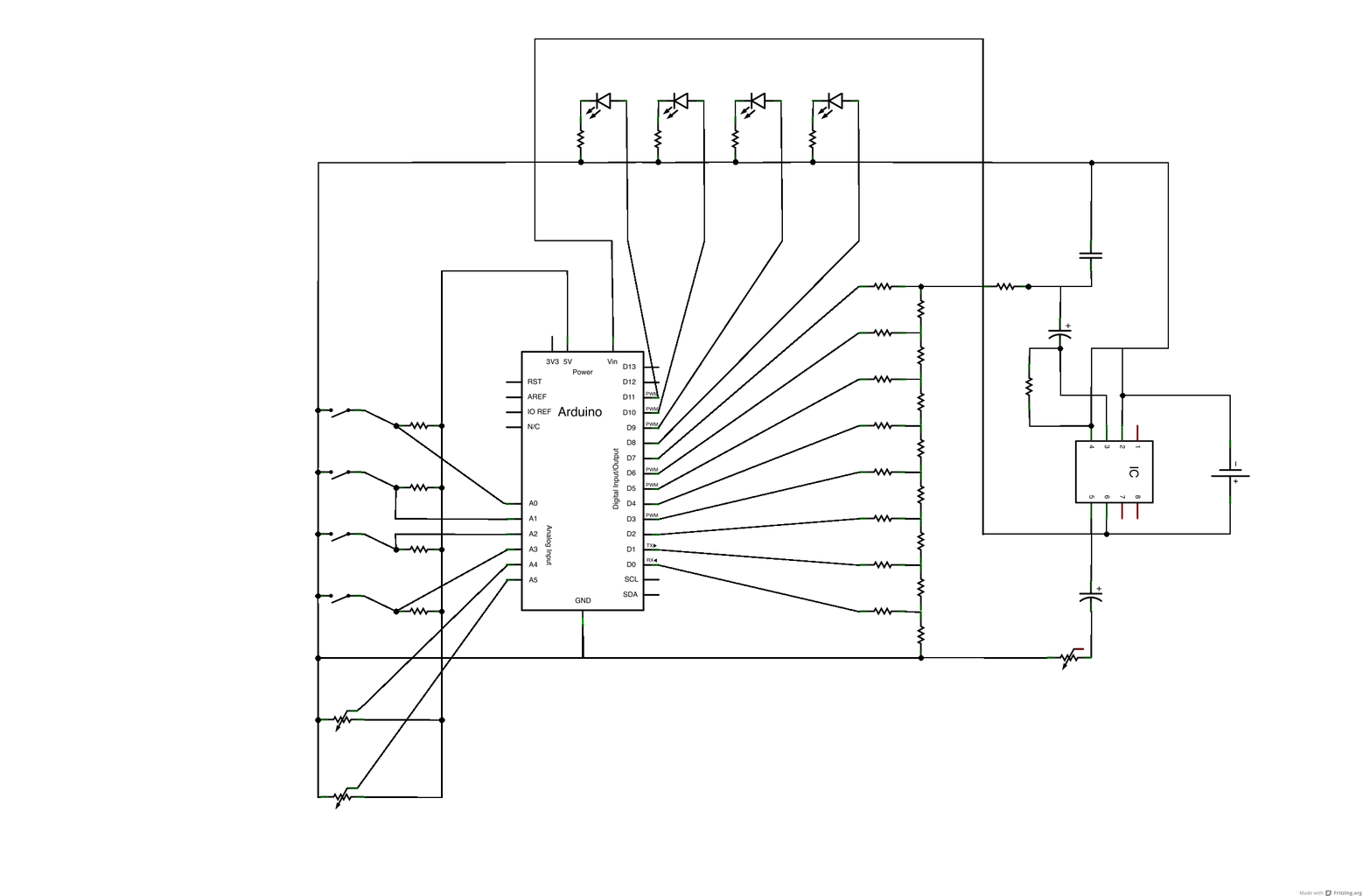 Arduino Waveform Generator