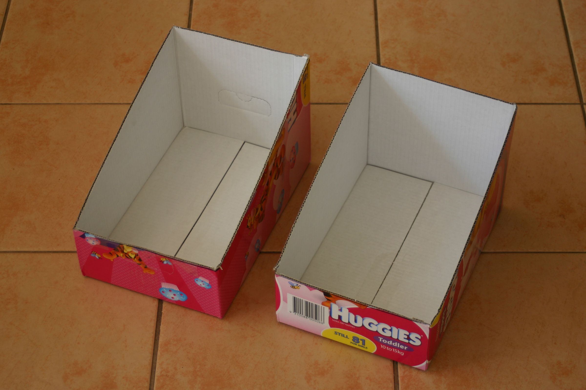 Sloped Sided Organizer Box