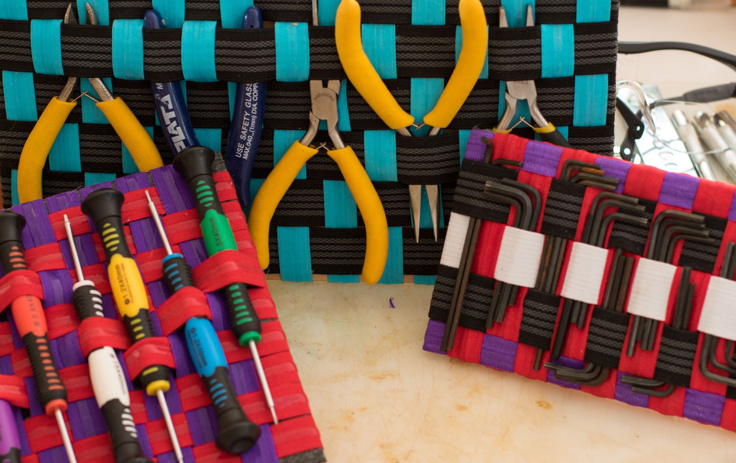 Elastic Grid Organizers 5 Steps (with Pictures) Instructables