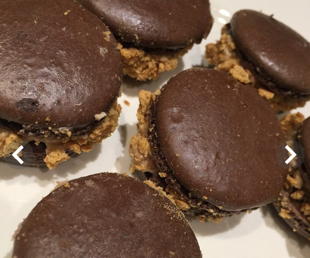 S'mores French Macarons