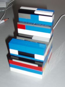 IPod Throne, a Lego Dock